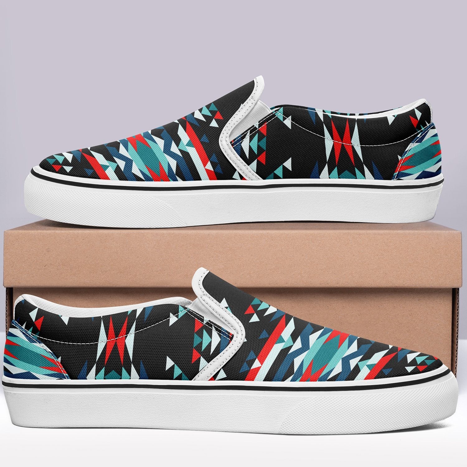 Visions of Peaceful Nights Otoyimm Canvas Slip On Shoes 49 Dzine