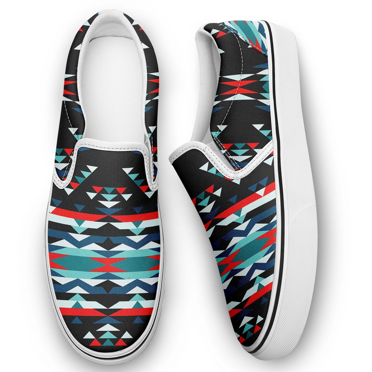 Visions of Peaceful Nights Otoyimm Canvas Slip On Shoes 49 Dzine