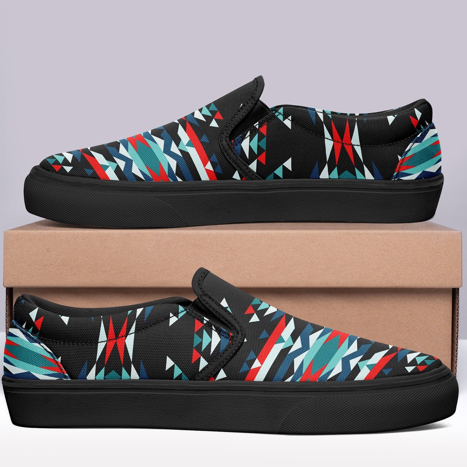 Visions of Peaceful Nights Otoyimm Canvas Slip On Shoes 49 Dzine