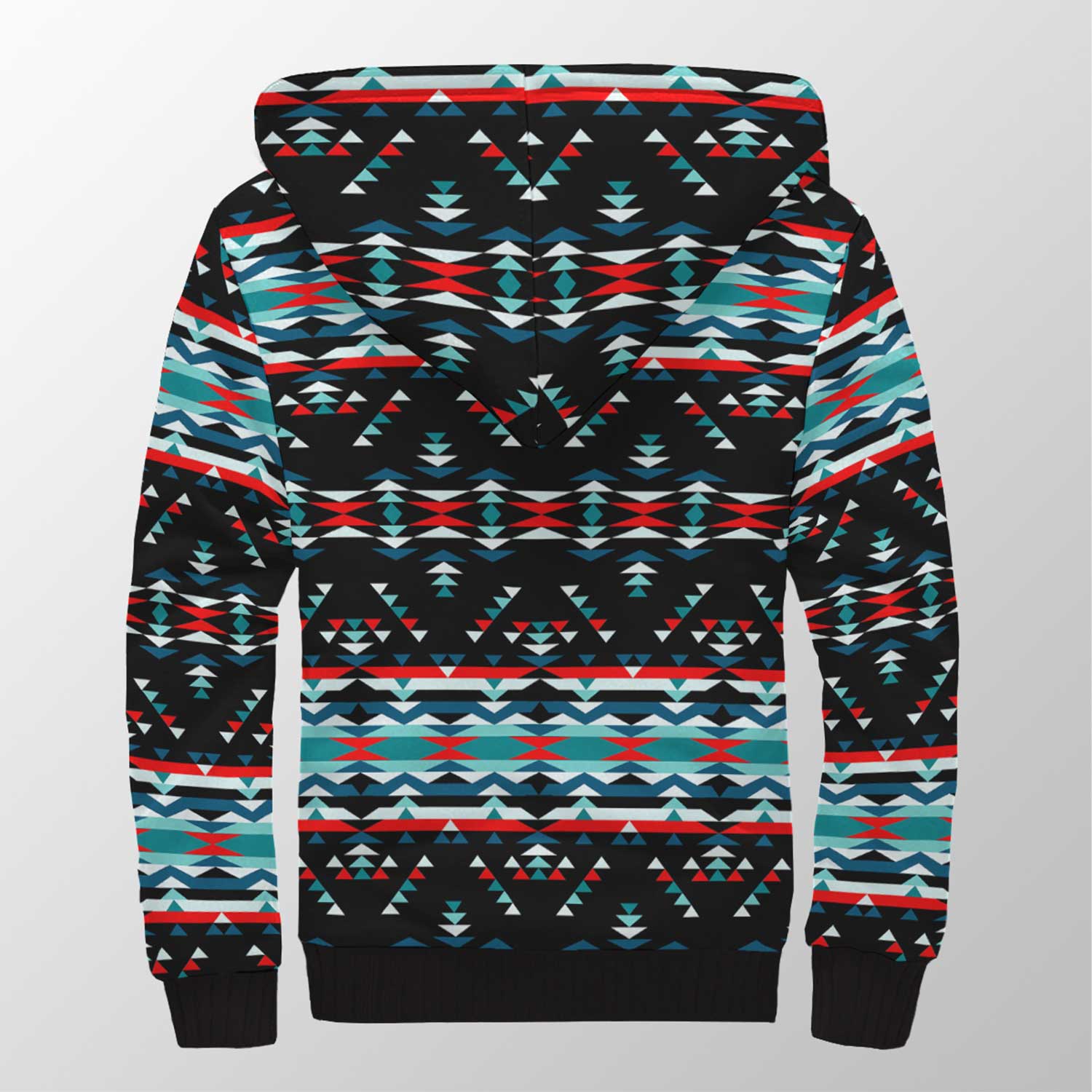 Visions of Peaceful Nights Sherpa Hoodie 49 Dzine