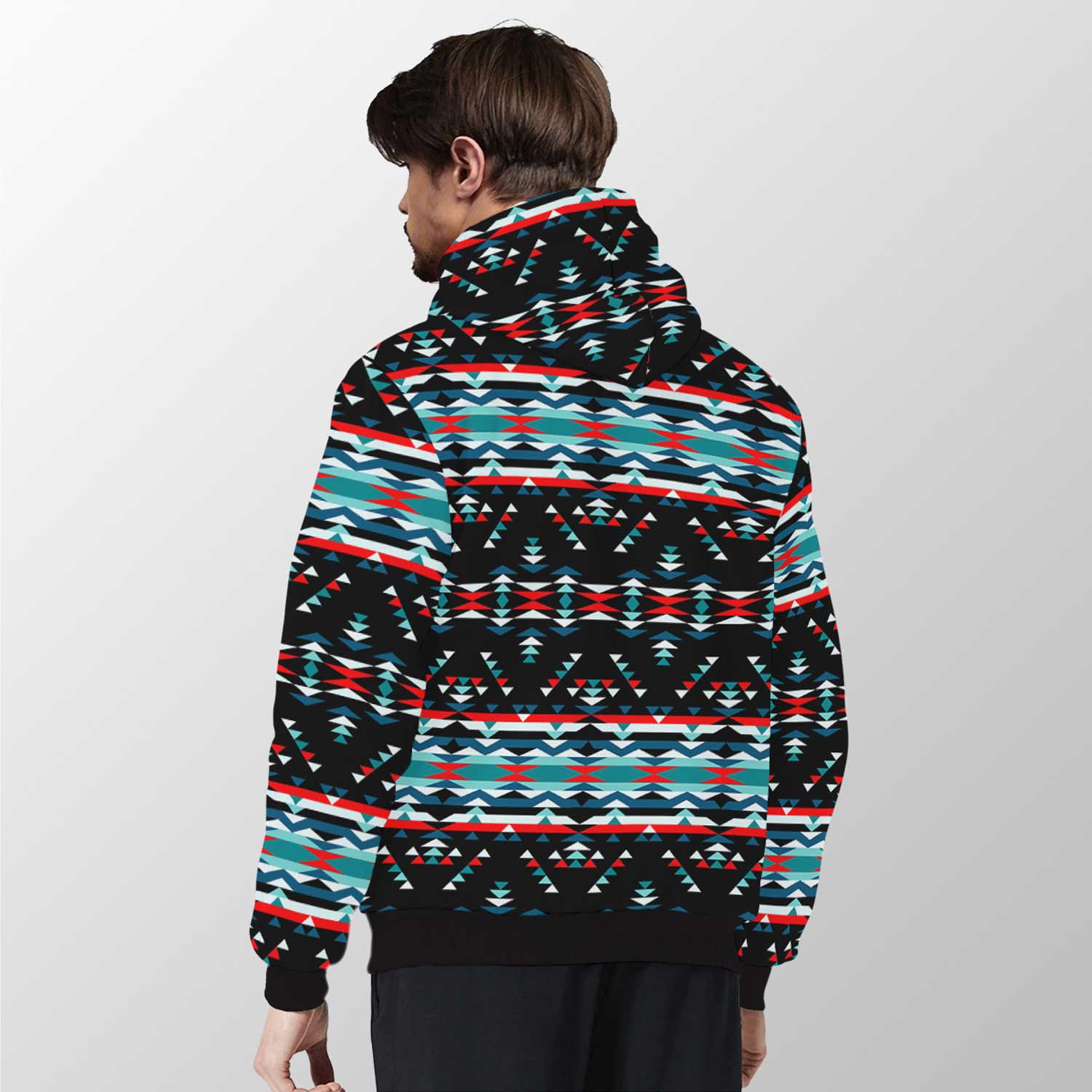 Visions of Peaceful Nights Sherpa Hoodie 49 Dzine