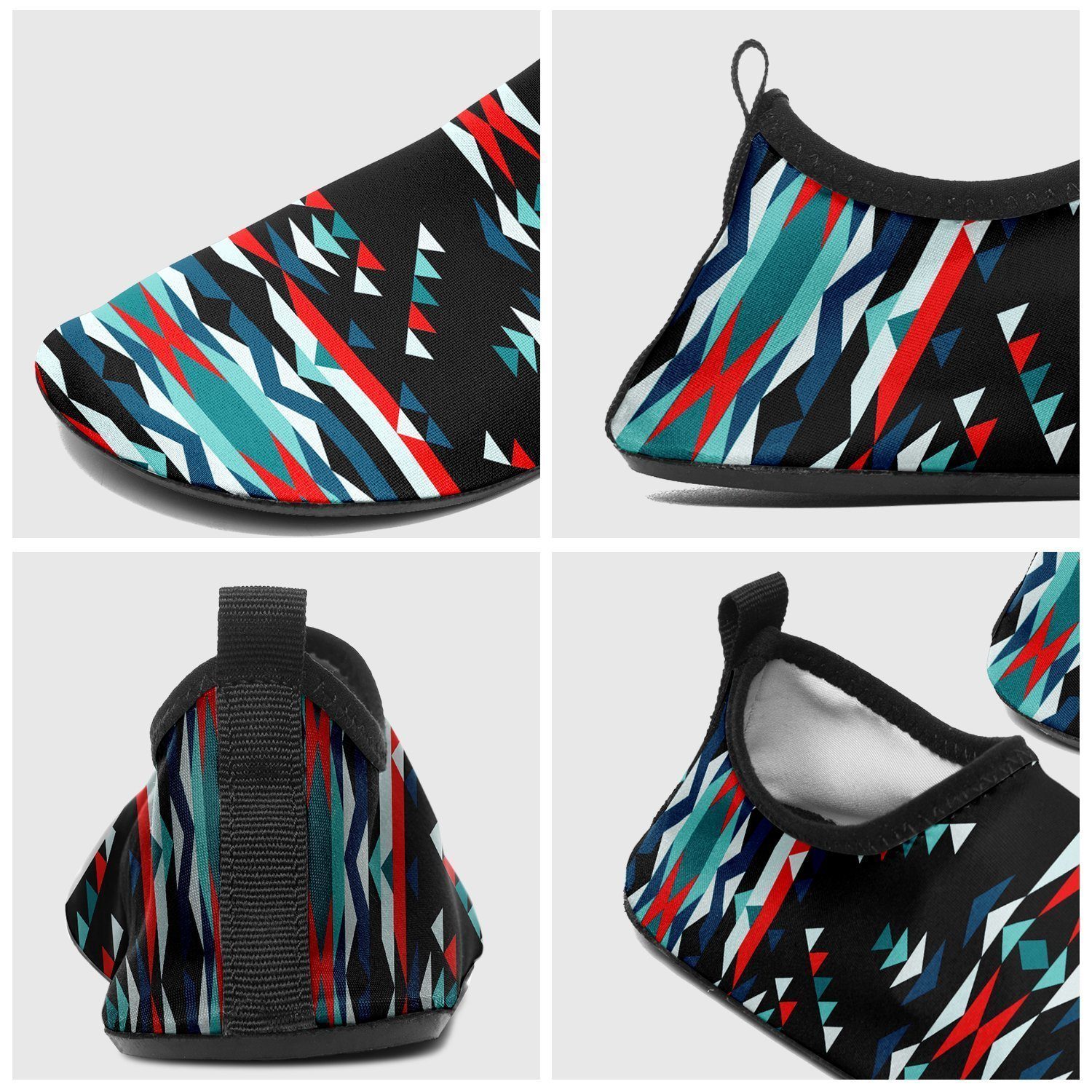 Visions of Peaceful Nights Sockamoccs Kid's Slip On Shoes 49 Dzine