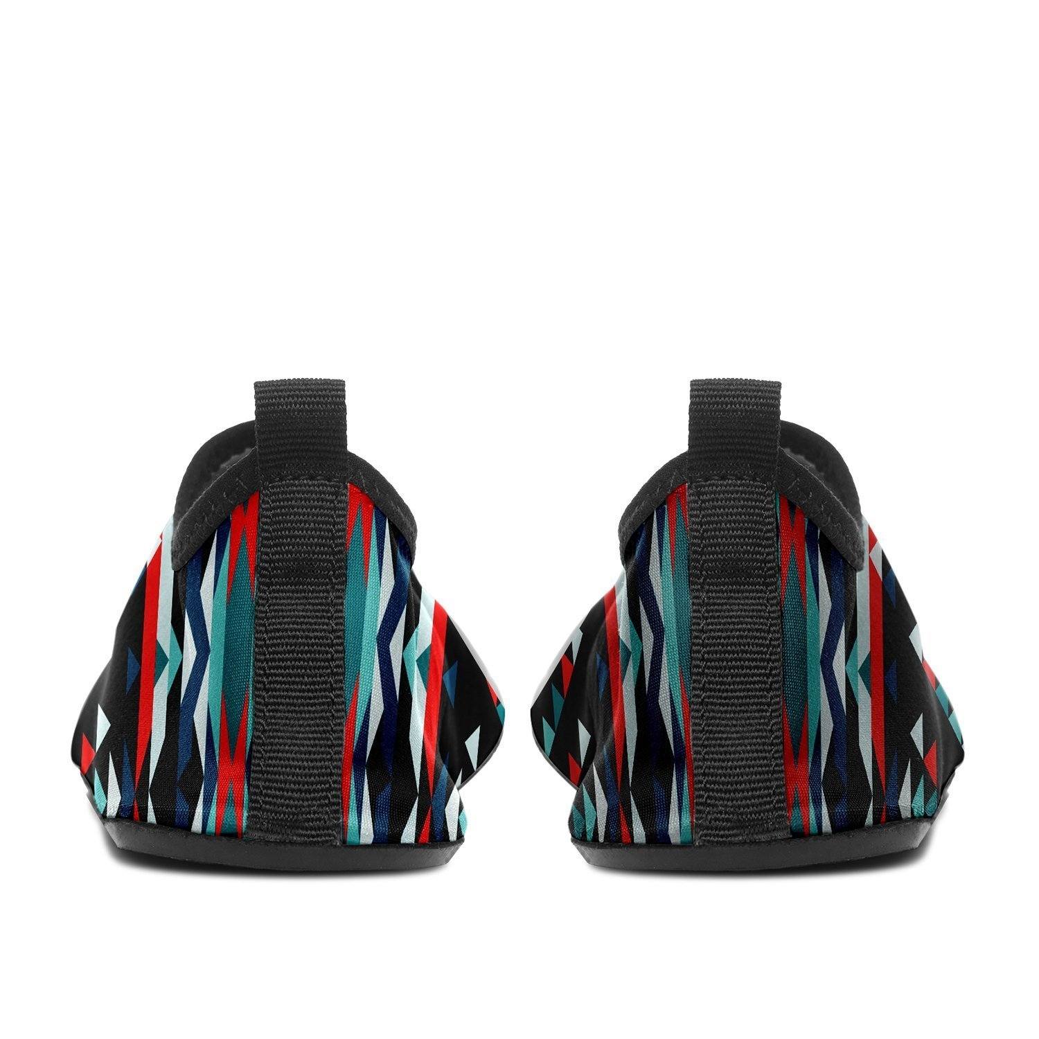 Visions of Peaceful Nights Sockamoccs Kid's Slip On Shoes 49 Dzine