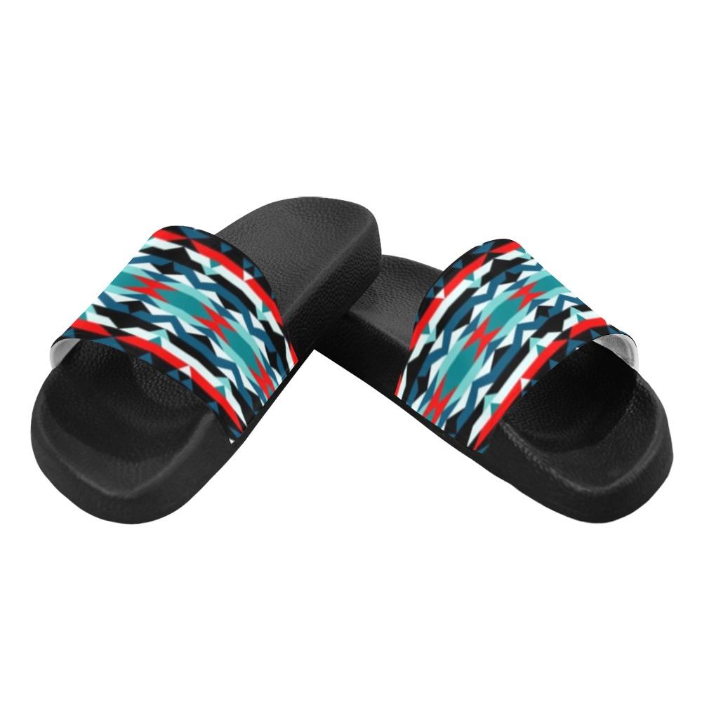 Visions of Peaceful Nights Women's Slide Sandals (Model 057) Women's Slide Sandals (057) e-joyer