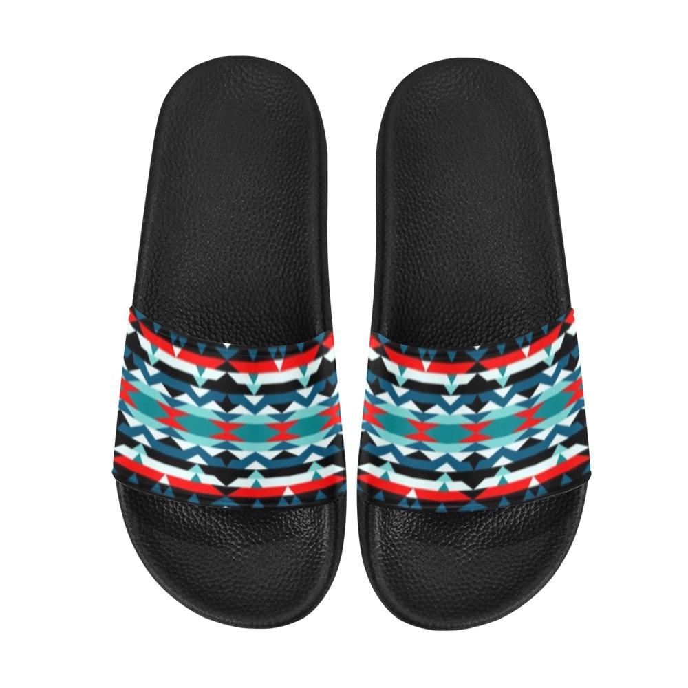 Visions of Peaceful Nights Women's Slide Sandals (Model 057) Women's Slide Sandals (057) e-joyer