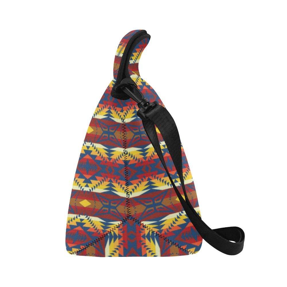 War Party Neoprene Lunch Bag/Large (Model 1669) Neoprene Lunch Bag/Large (1669) e-joyer