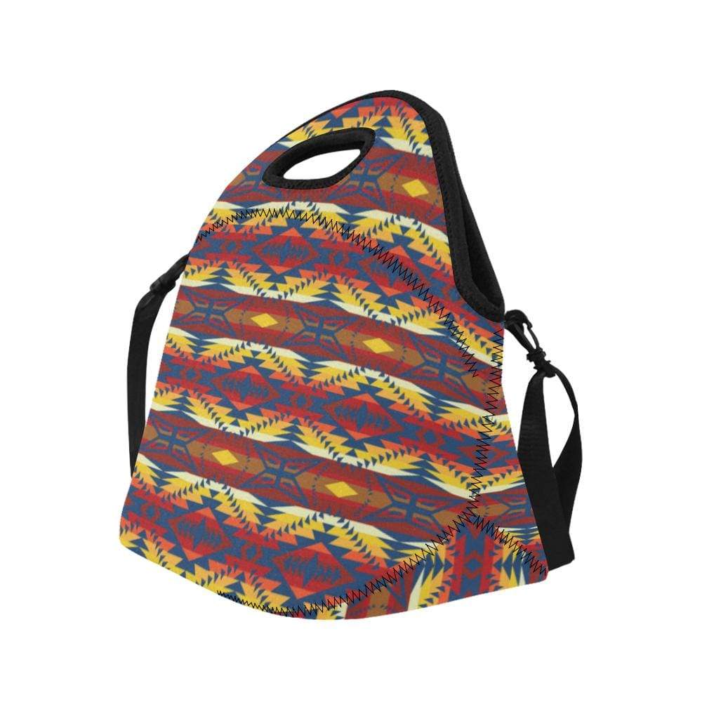 War Party Neoprene Lunch Bag/Large (Model 1669) Neoprene Lunch Bag/Large (1669) e-joyer