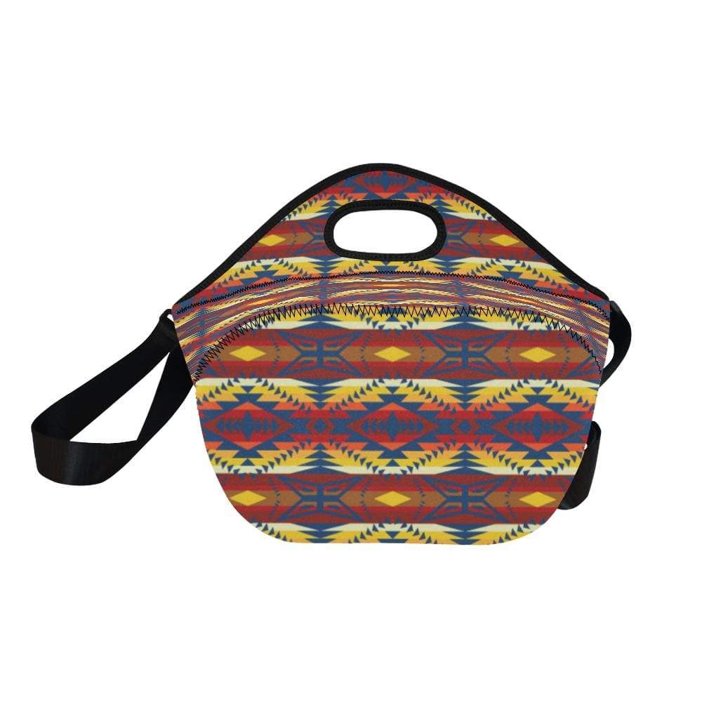 War Party Neoprene Lunch Bag/Large (Model 1669) Neoprene Lunch Bag/Large (1669) e-joyer