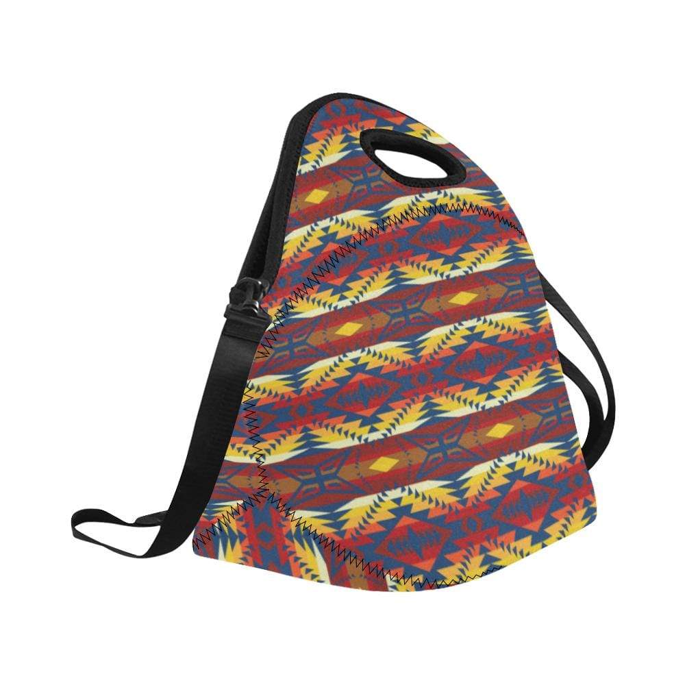 War Party Neoprene Lunch Bag/Large (Model 1669) Neoprene Lunch Bag/Large (1669) e-joyer