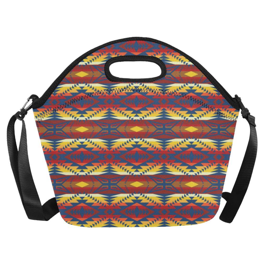 War Party Neoprene Lunch Bag/Large (Model 1669) Neoprene Lunch Bag/Large (1669) e-joyer