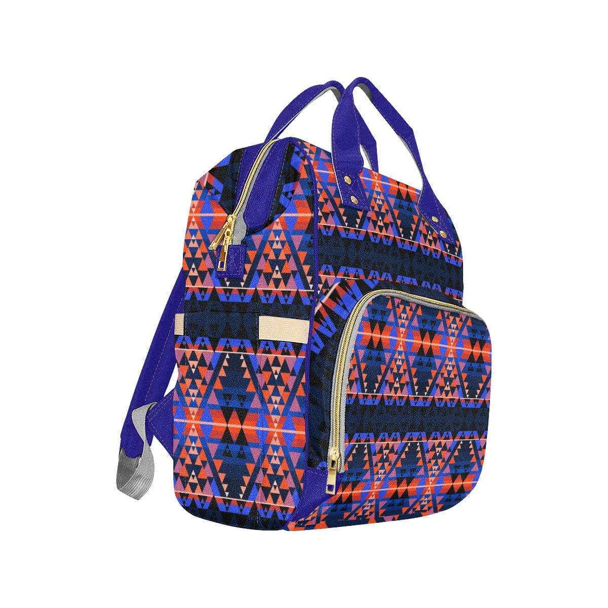 Writing on Stone Battle Multi-Function Diaper Backpack (Model 1688) Diaper Backpack (1688) e-joyer