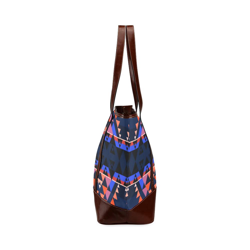 Writing on Stone Battle Tote Handbag (Model 1642) Tote Handbags (1642) e-joyer