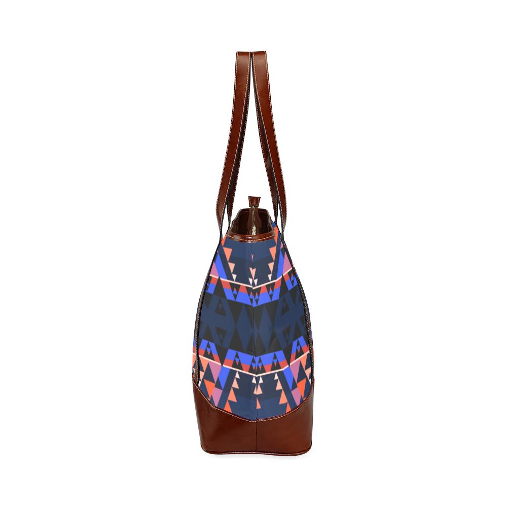 Writing on Stone Battle Tote Handbag (Model 1642) Tote Handbags (1642) e-joyer