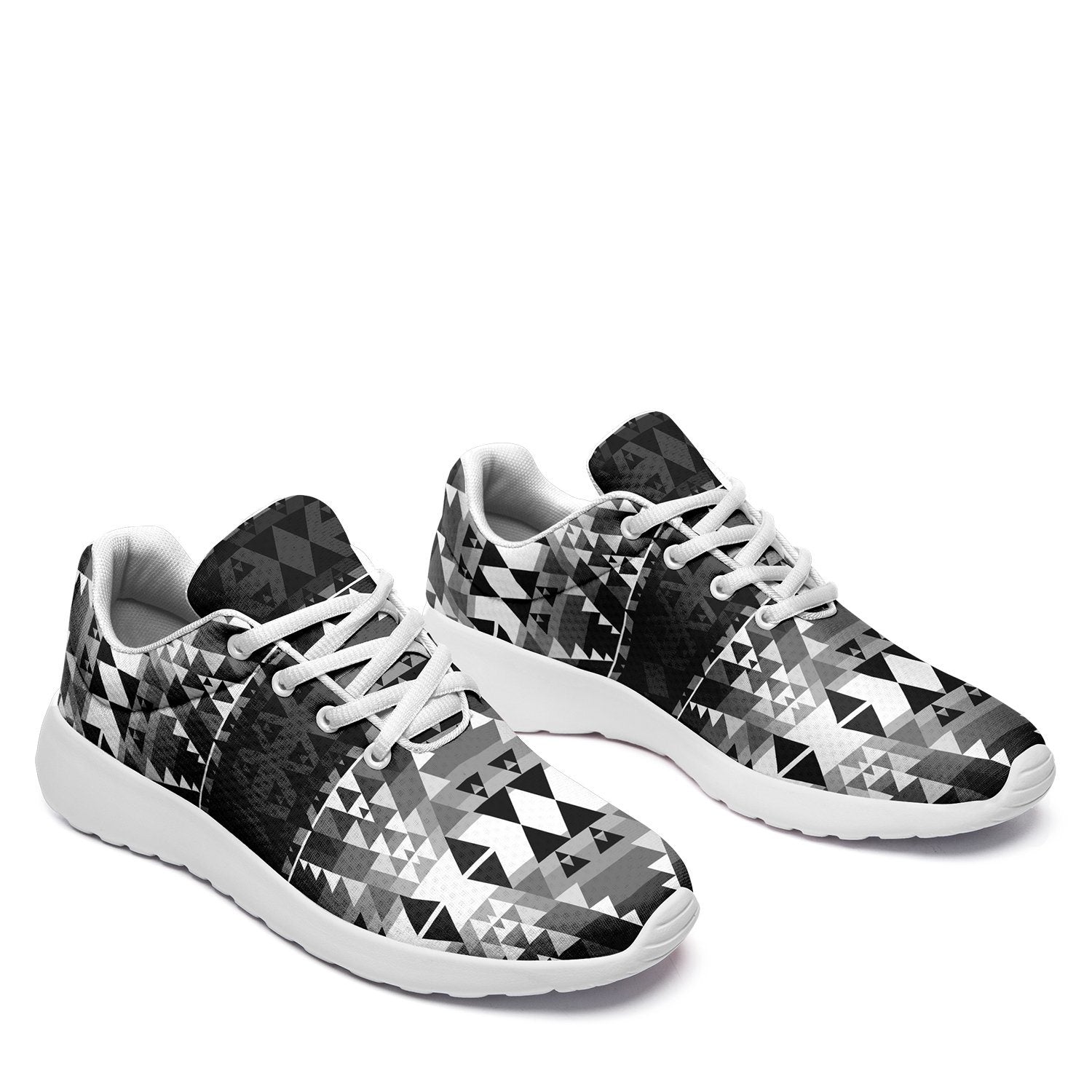 Writing on Stone Black and White Ikkaayi Sport Sneakers 49 Dzine