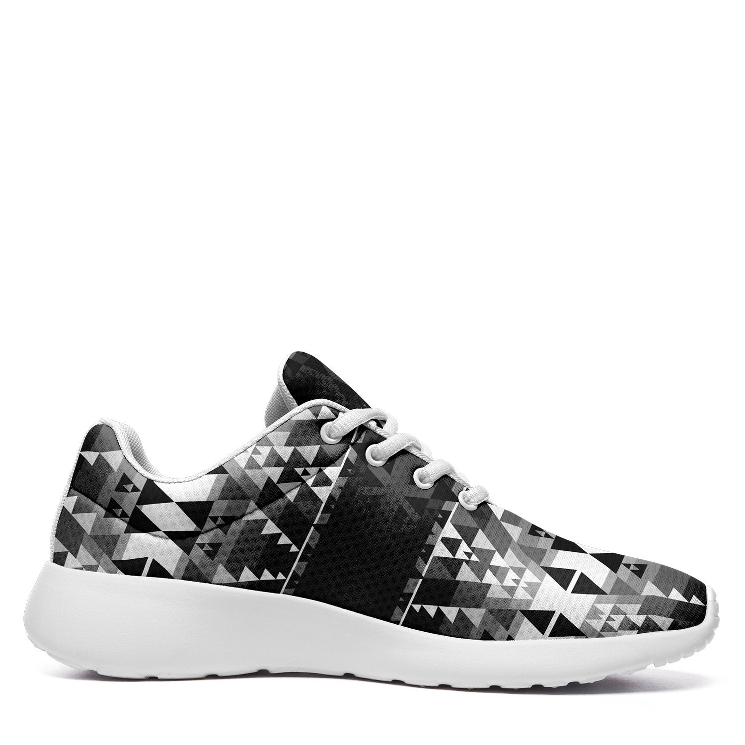 Writing on Stone Black and White Ikkaayi Sport Sneakers 49 Dzine