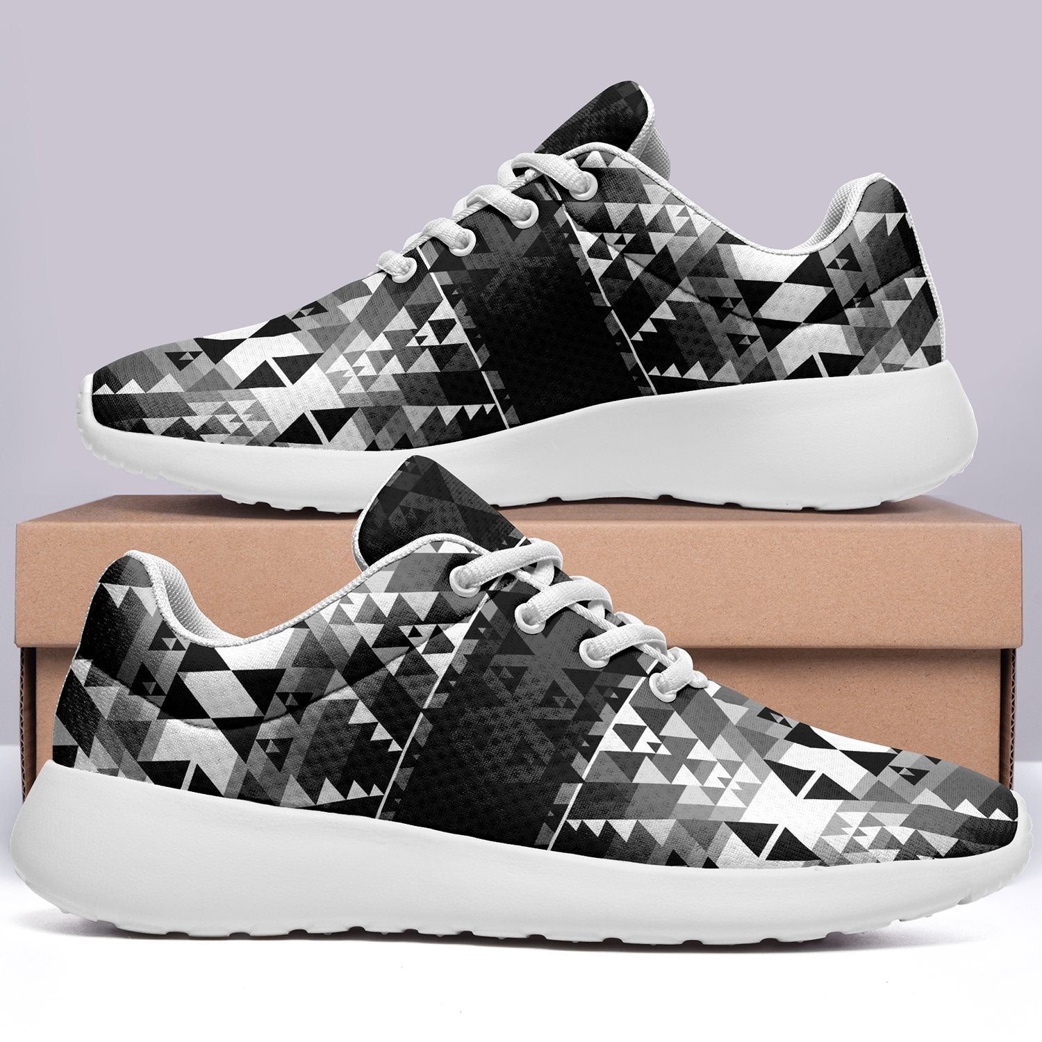 Writing on Stone Black and White Ikkaayi Sport Sneakers 49 Dzine