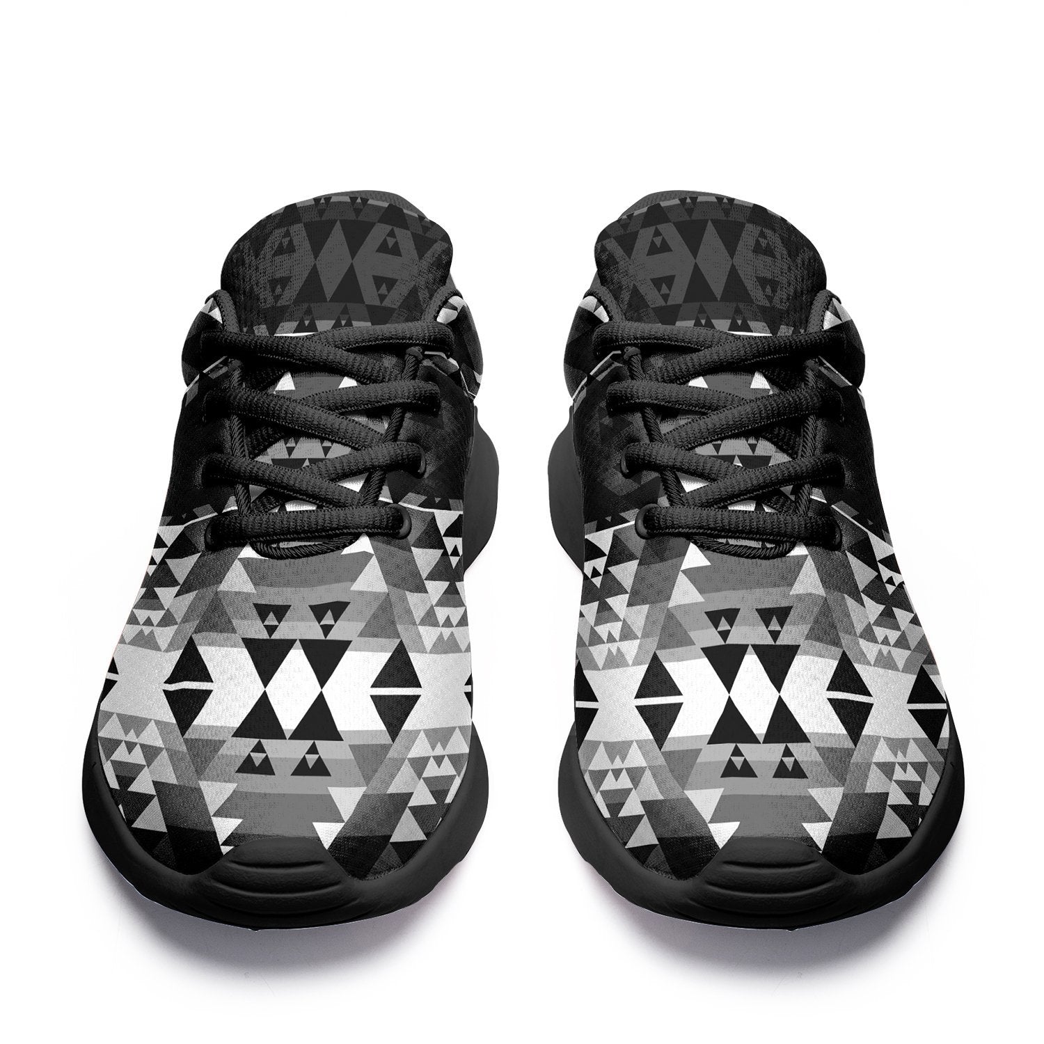 Writing on Stone Black and White Ikkaayi Sport Sneakers 49 Dzine