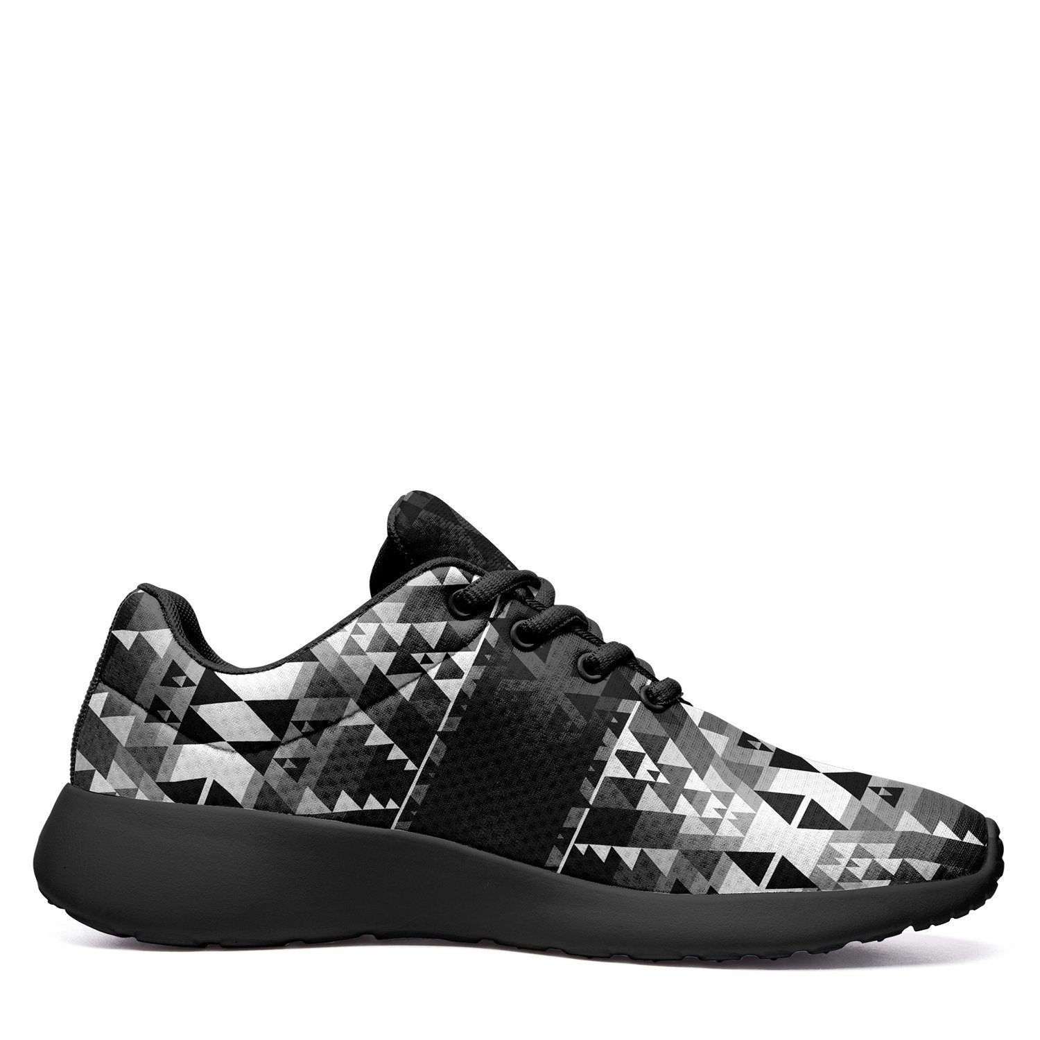 Writing on Stone Black and White Ikkaayi Sport Sneakers 49 Dzine