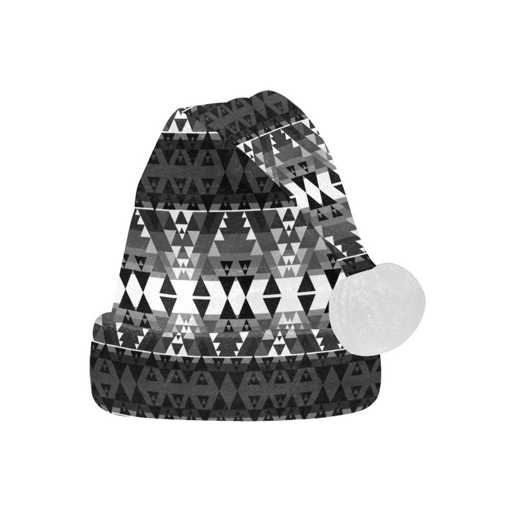 Writing on Stone Black and White Santa Hat Santa Hat e-joyer