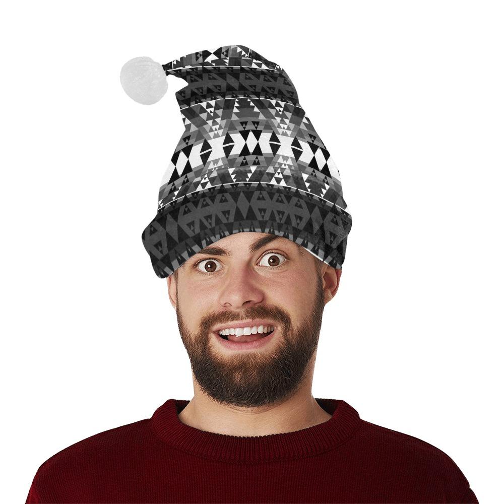 Writing on Stone Black and White Santa Hat Santa Hat e-joyer