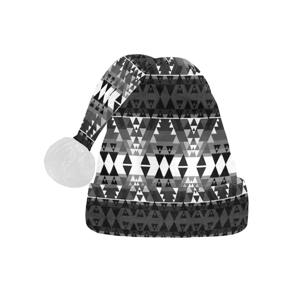 Writing on Stone Black and White Santa Hat Santa Hat e-joyer