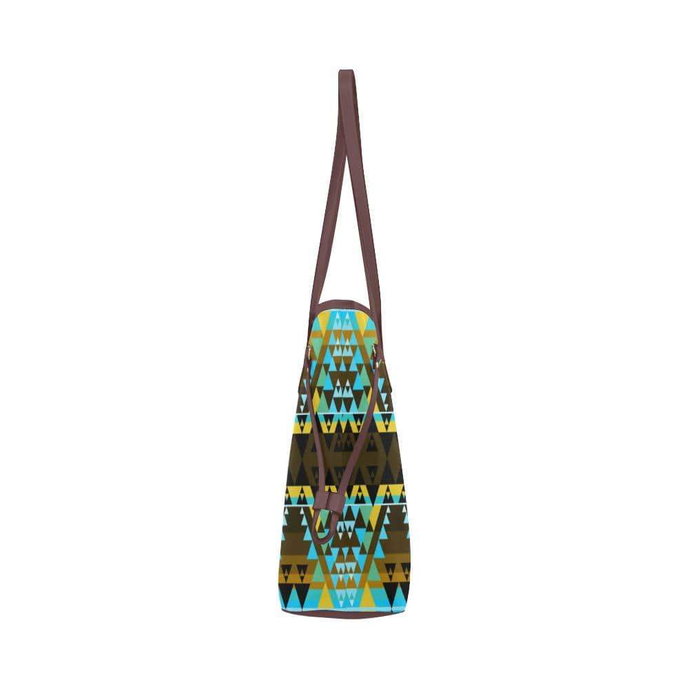 Writing on Stone Broken Lodge Clover Canvas Tote Bag (Model 1661) Clover Canvas Tote Bag (1661) e-joyer