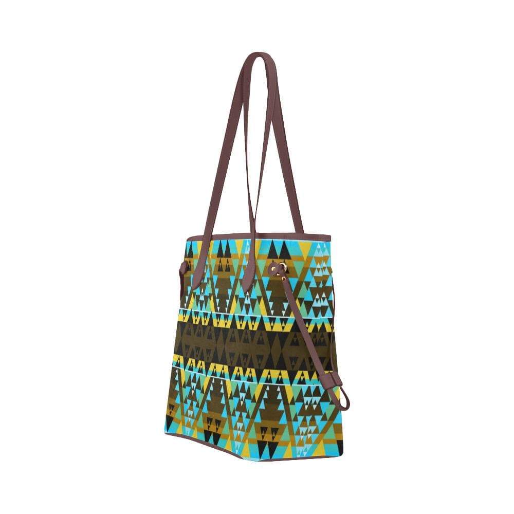 Writing on Stone Broken Lodge Clover Canvas Tote Bag (Model 1661) Clover Canvas Tote Bag (1661) e-joyer