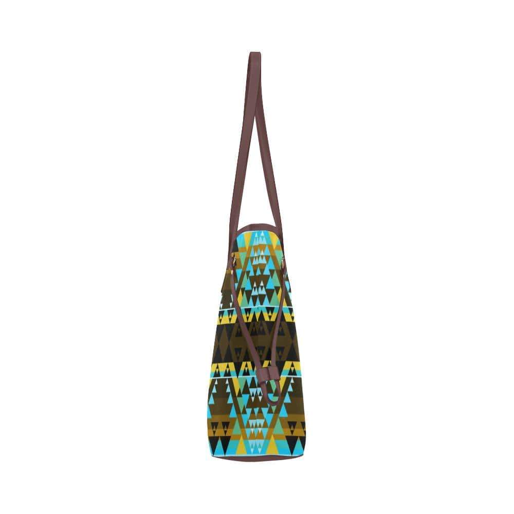 Writing on Stone Broken Lodge Clover Canvas Tote Bag (Model 1661) Clover Canvas Tote Bag (1661) e-joyer