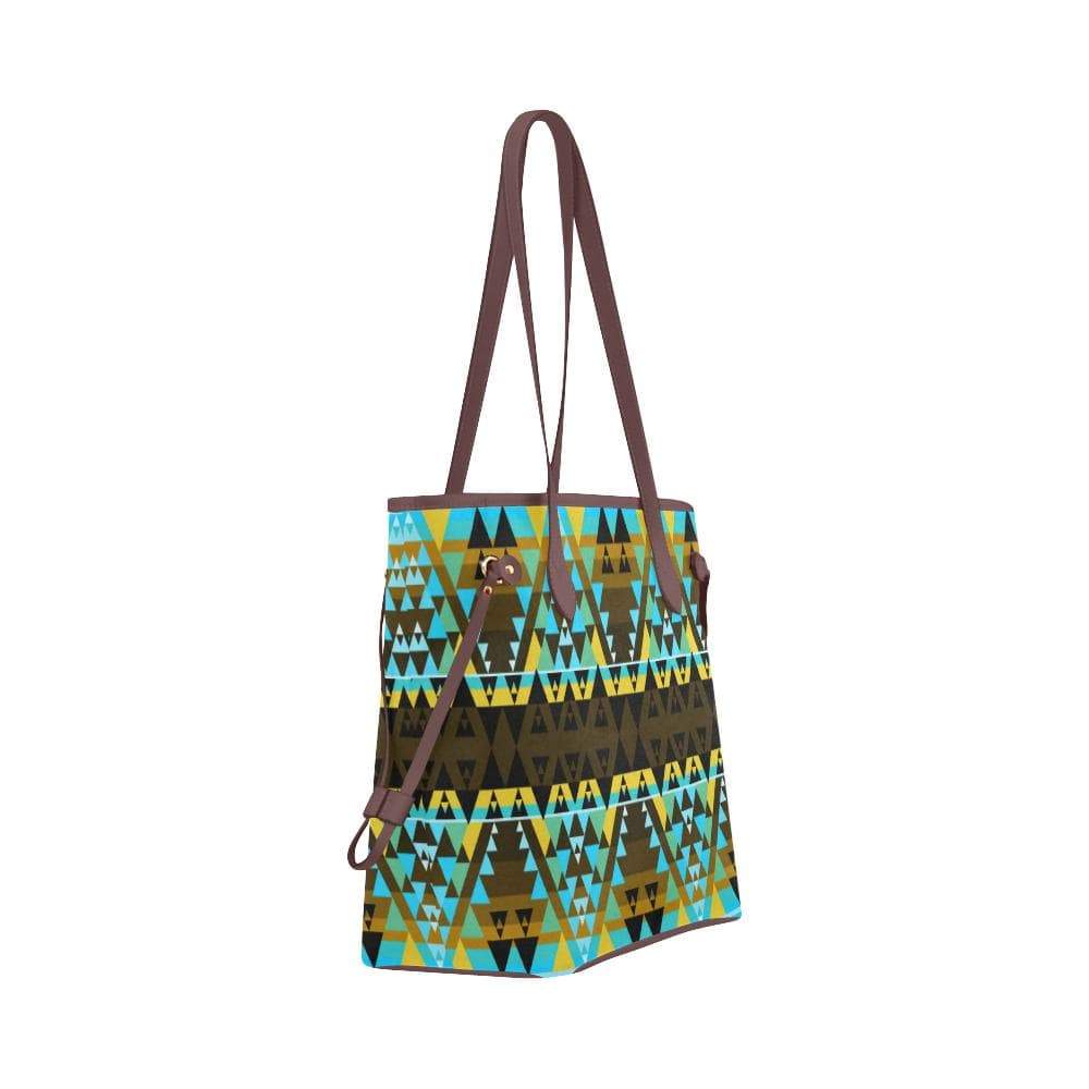 Writing on Stone Broken Lodge Clover Canvas Tote Bag (Model 1661) Clover Canvas Tote Bag (1661) e-joyer