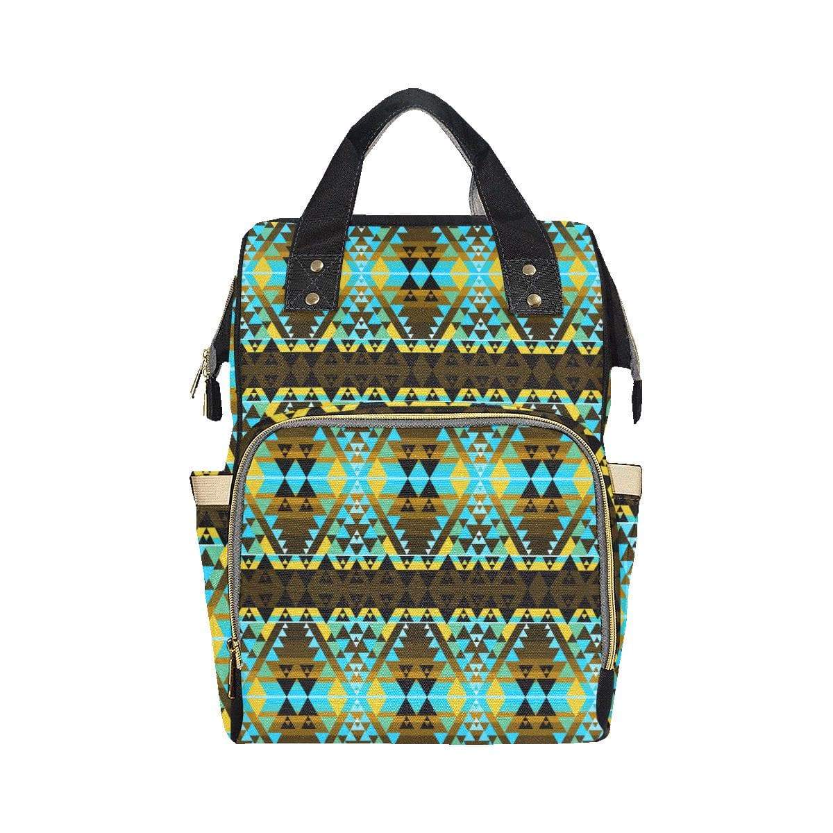 Writing on Stone Broken Lodge Multi-Function Diaper Backpack (Model 1688) Diaper Backpack (1688) e-joyer