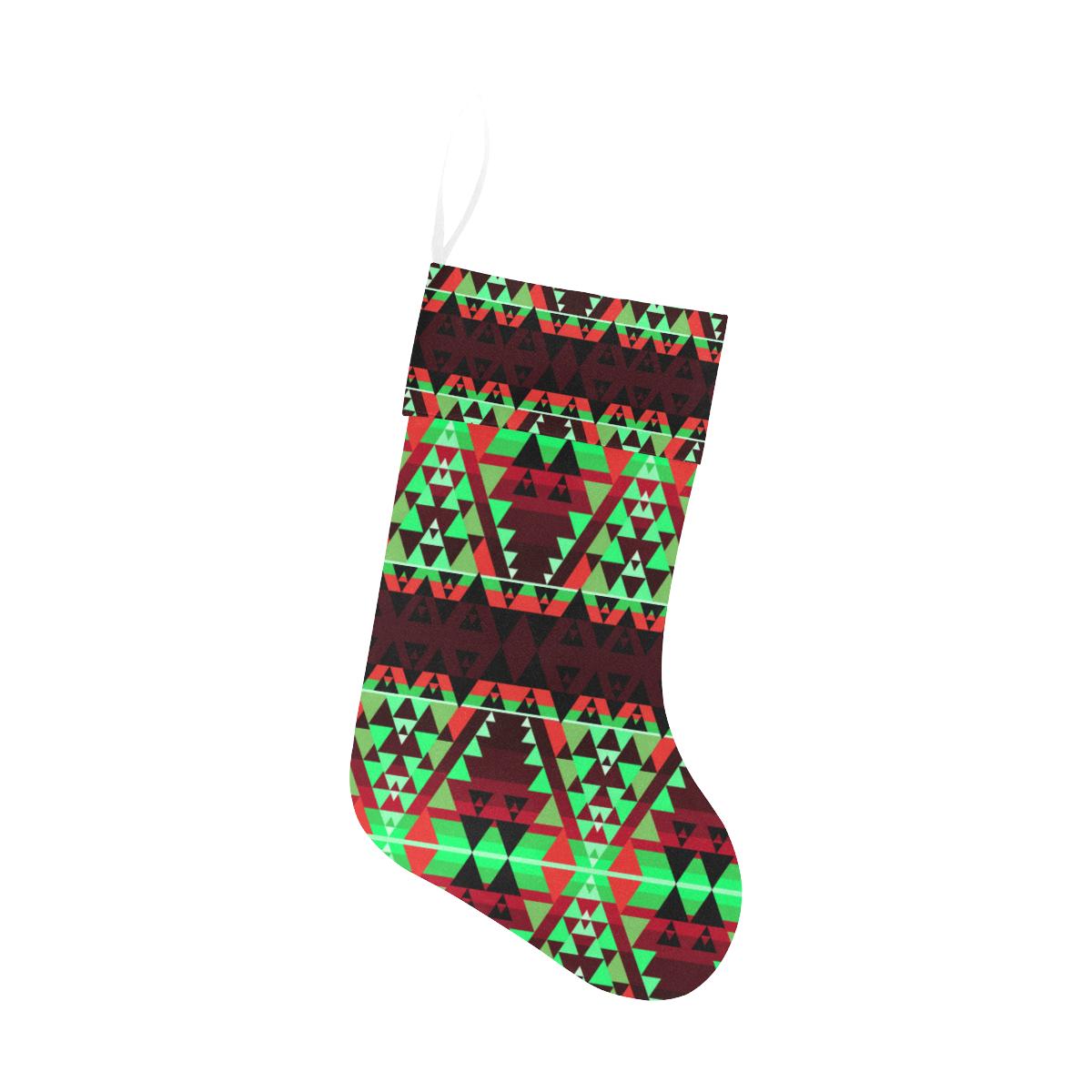Writing on Stone Enemy Chase Christmas Stocking holiday stocking e-joyer