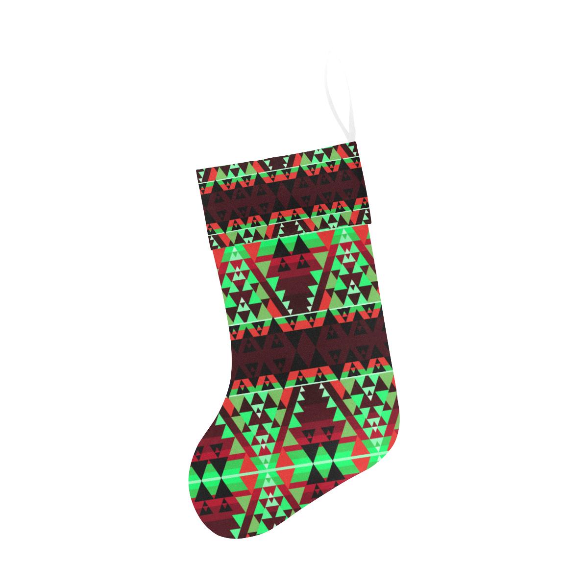 Writing on Stone Enemy Chase Christmas Stocking holiday stocking e-joyer
