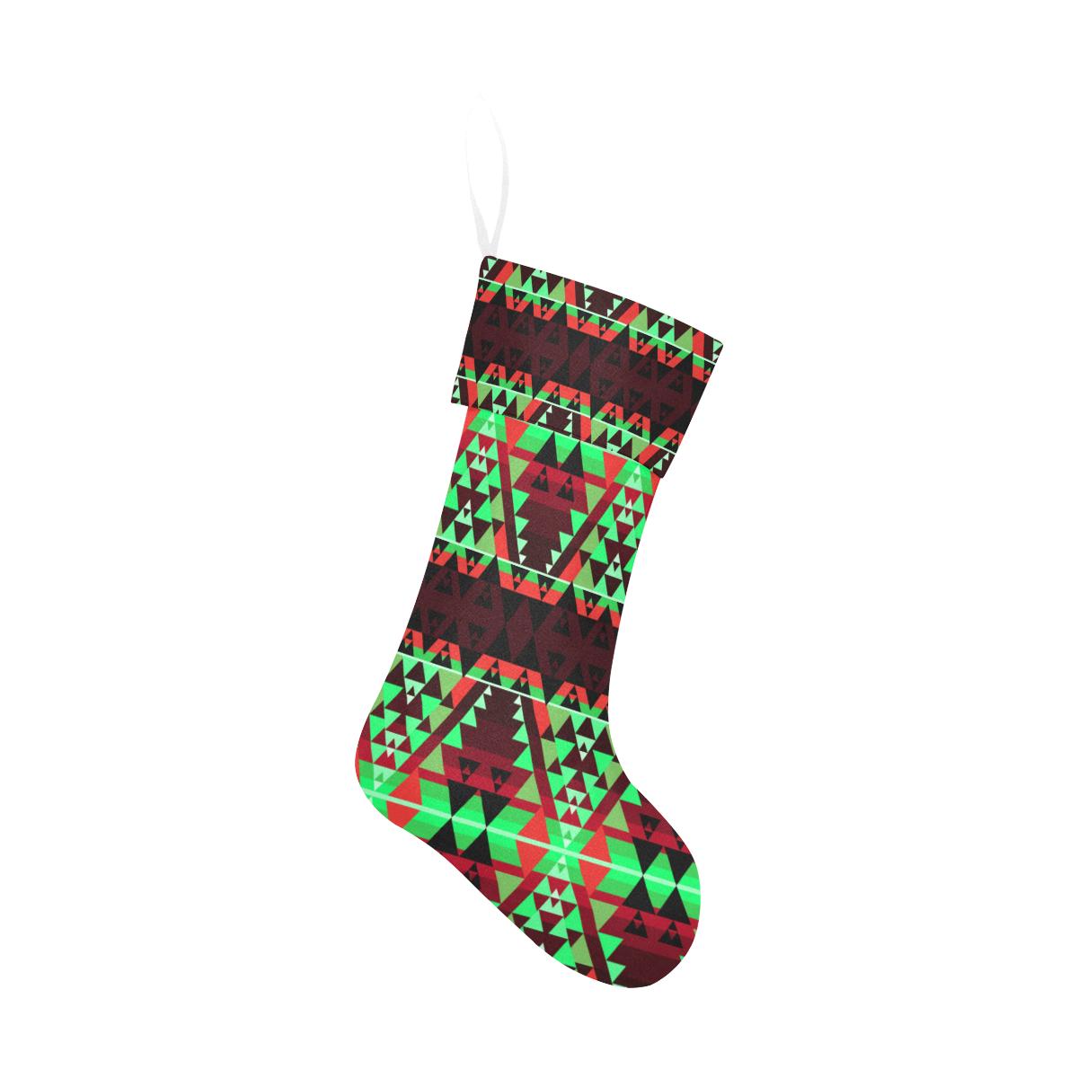 Writing on Stone Enemy Chase Christmas Stocking holiday stocking e-joyer