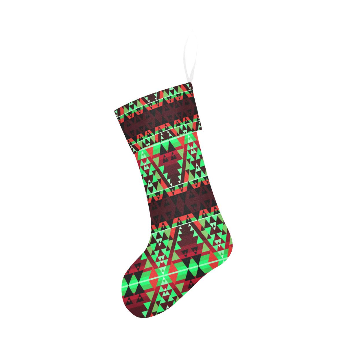 Writing on Stone Enemy Chase Christmas Stocking holiday stocking e-joyer