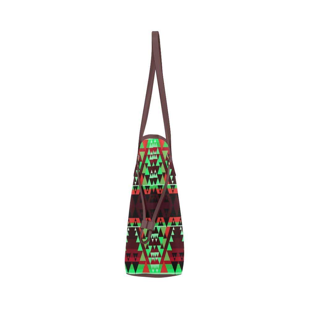 Writing on Stone Enemy Chase Clover Canvas Tote Bag (Model 1661) Clover Canvas Tote Bag (1661) e-joyer