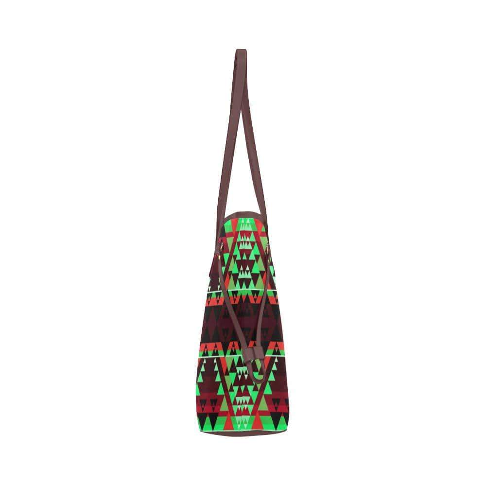 Writing on Stone Enemy Chase Clover Canvas Tote Bag (Model 1661) Clover Canvas Tote Bag (1661) e-joyer
