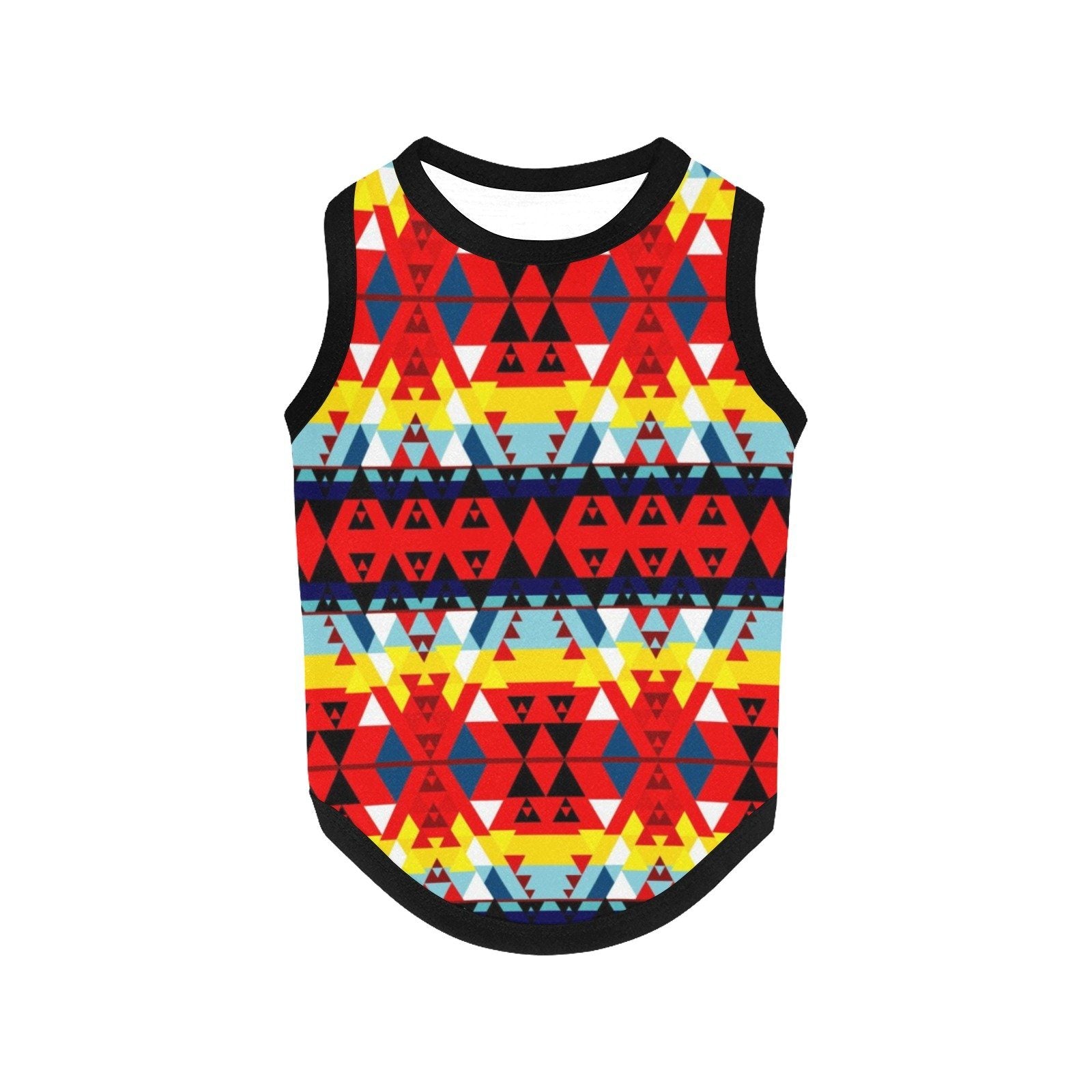 Writing on Stone Enemy Retreat All Over Print Pet Tank Top Pet Tank Top e-joyer