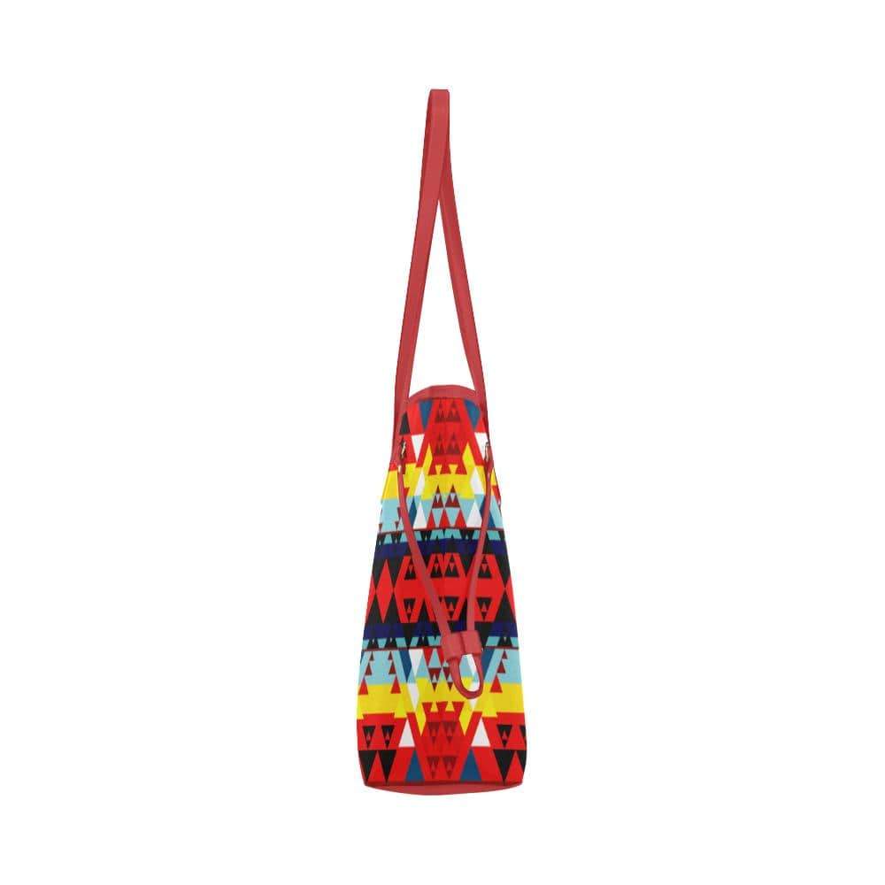 Writing on Stone Enemy Retreat Clover Canvas Tote Bag (Model 1661) Clover Canvas Tote Bag (1661) e-joyer