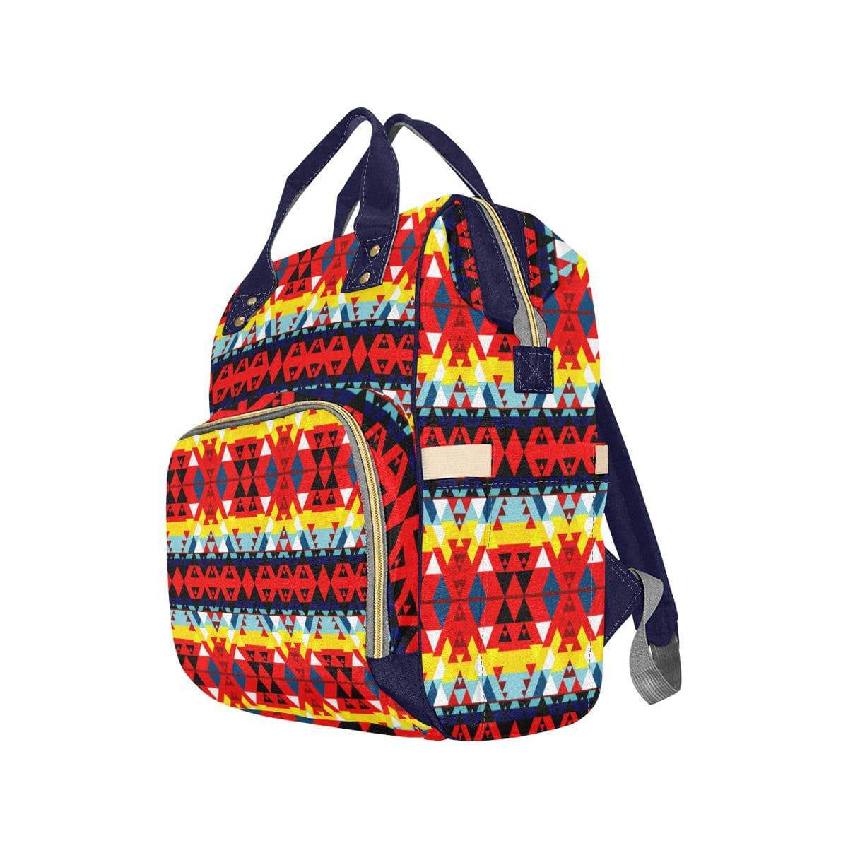 Writing on Stone Enemy Retreat Multi-Function Diaper Backpack (Model 1688) Diaper Backpack (1688) e-joyer