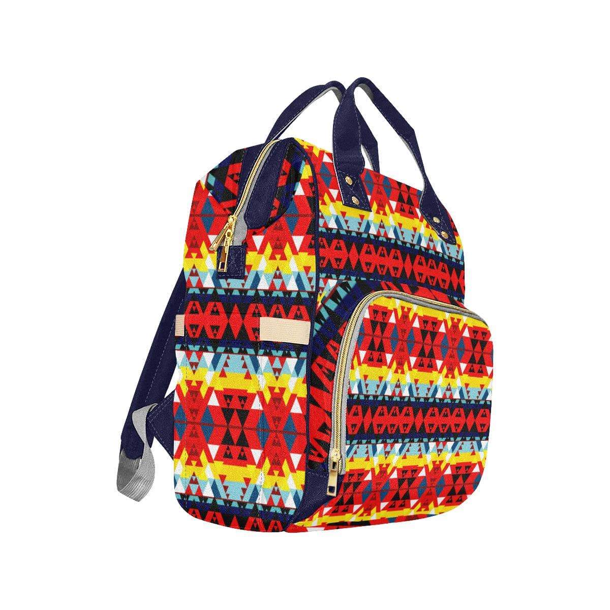 Writing on Stone Enemy Retreat Multi-Function Diaper Backpack (Model 1688) Diaper Backpack (1688) e-joyer
