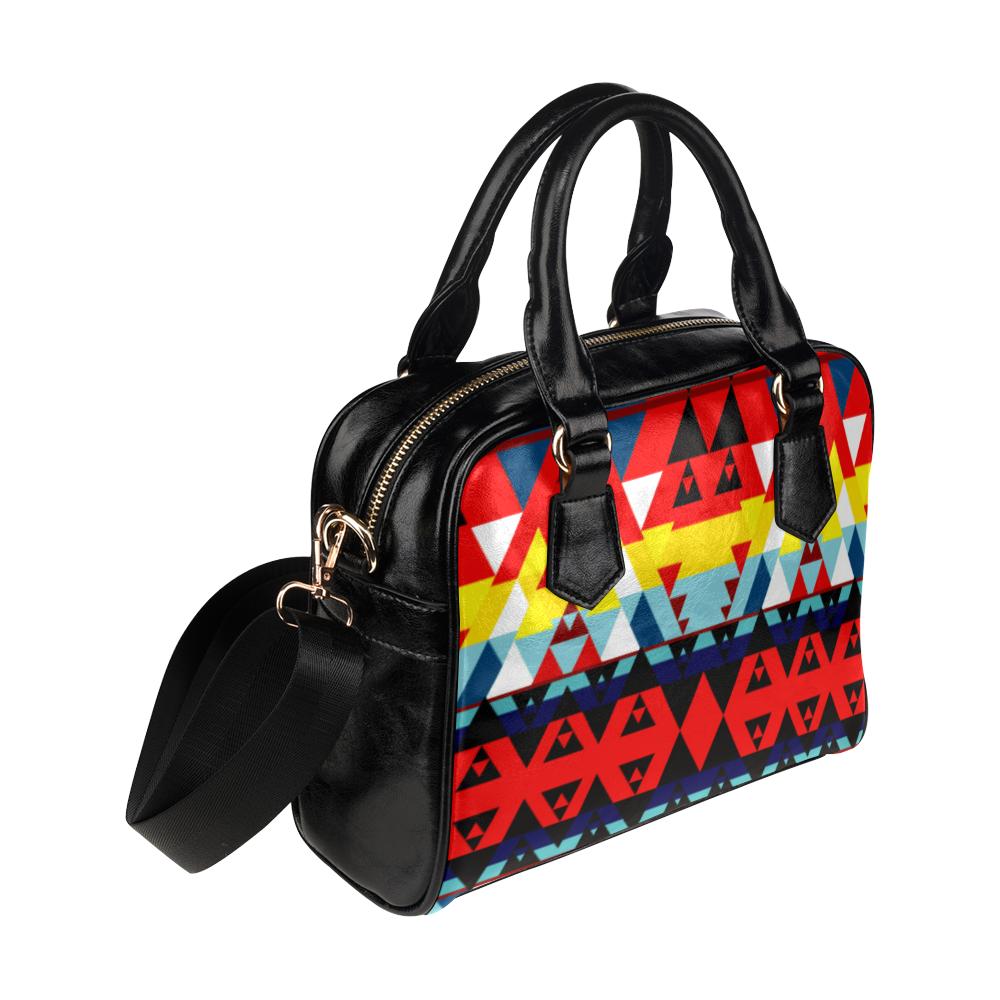 Writing on Stone Enemy Retreat Shoulder Handbag (Model 1634) Shoulder Handbags (1634) e-joyer