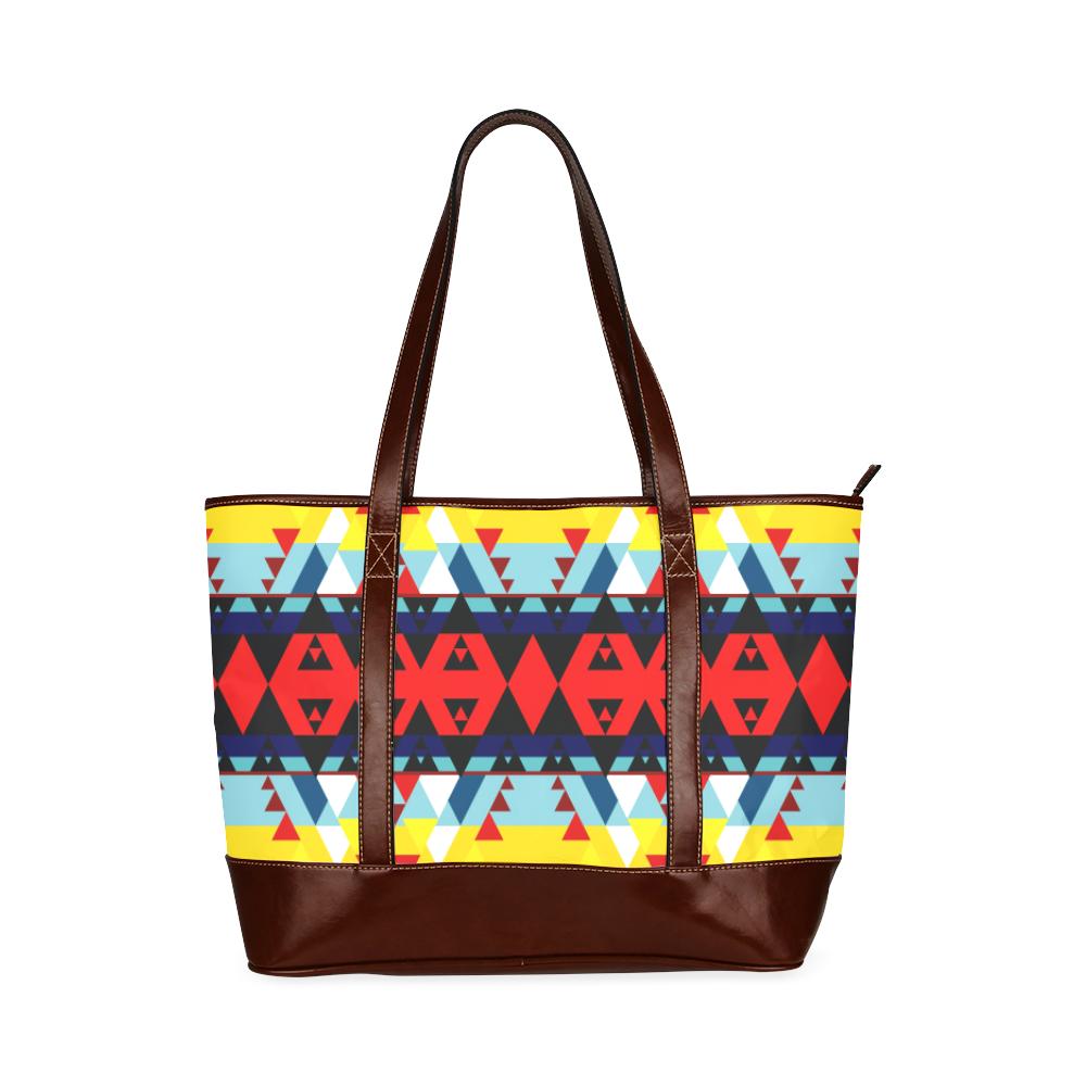 Writing on Stone Enemy Retreat Tote Handbag (Model 1642) Tote Handbags (1642) e-joyer