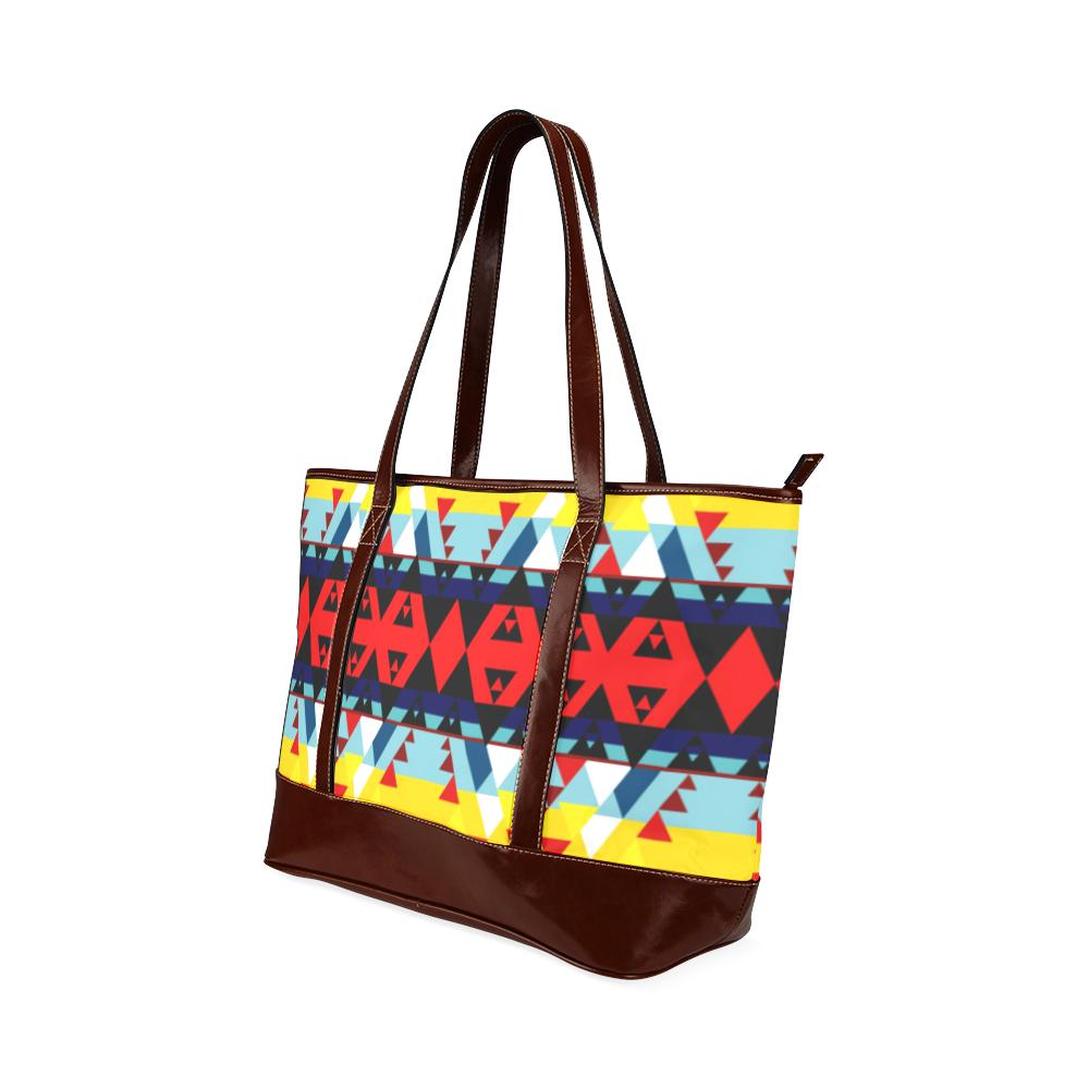 Writing on Stone Enemy Retreat Tote Handbag (Model 1642) Tote Handbags (1642) e-joyer