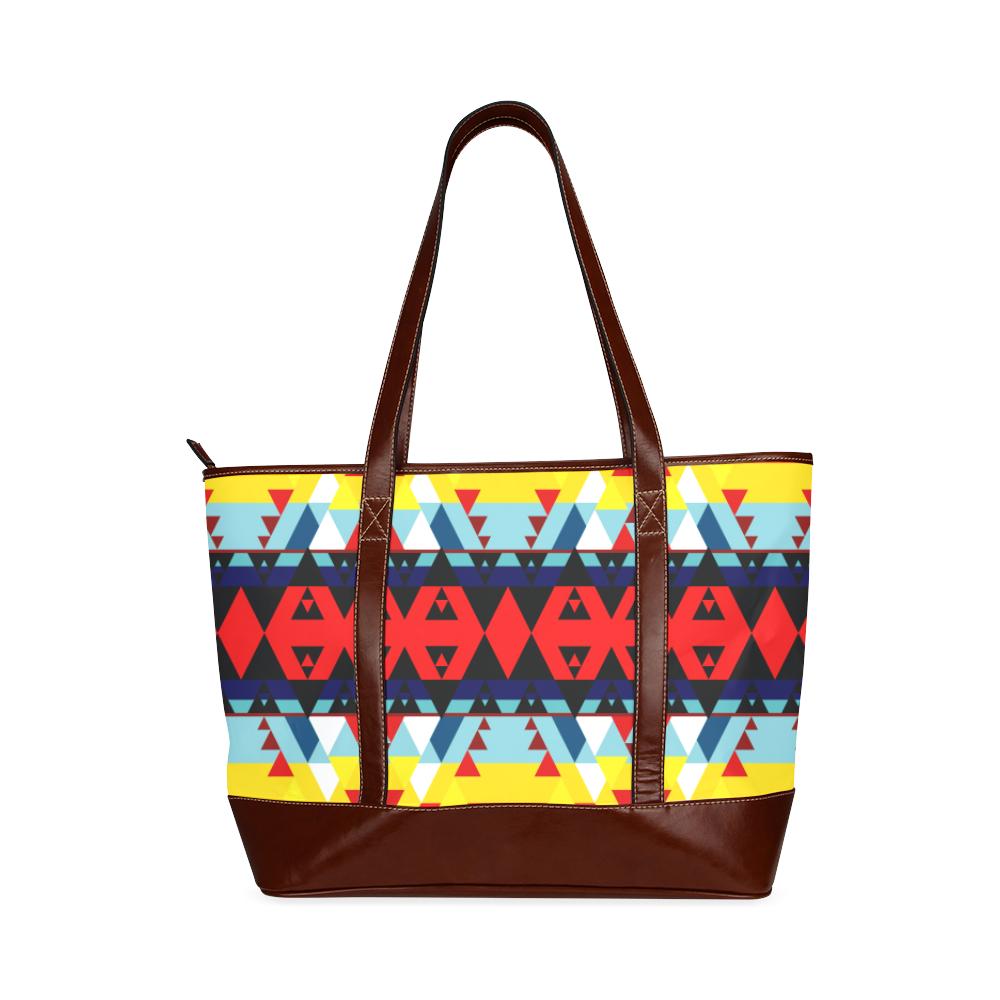 Writing on Stone Enemy Retreat Tote Handbag (Model 1642) Tote Handbags (1642) e-joyer