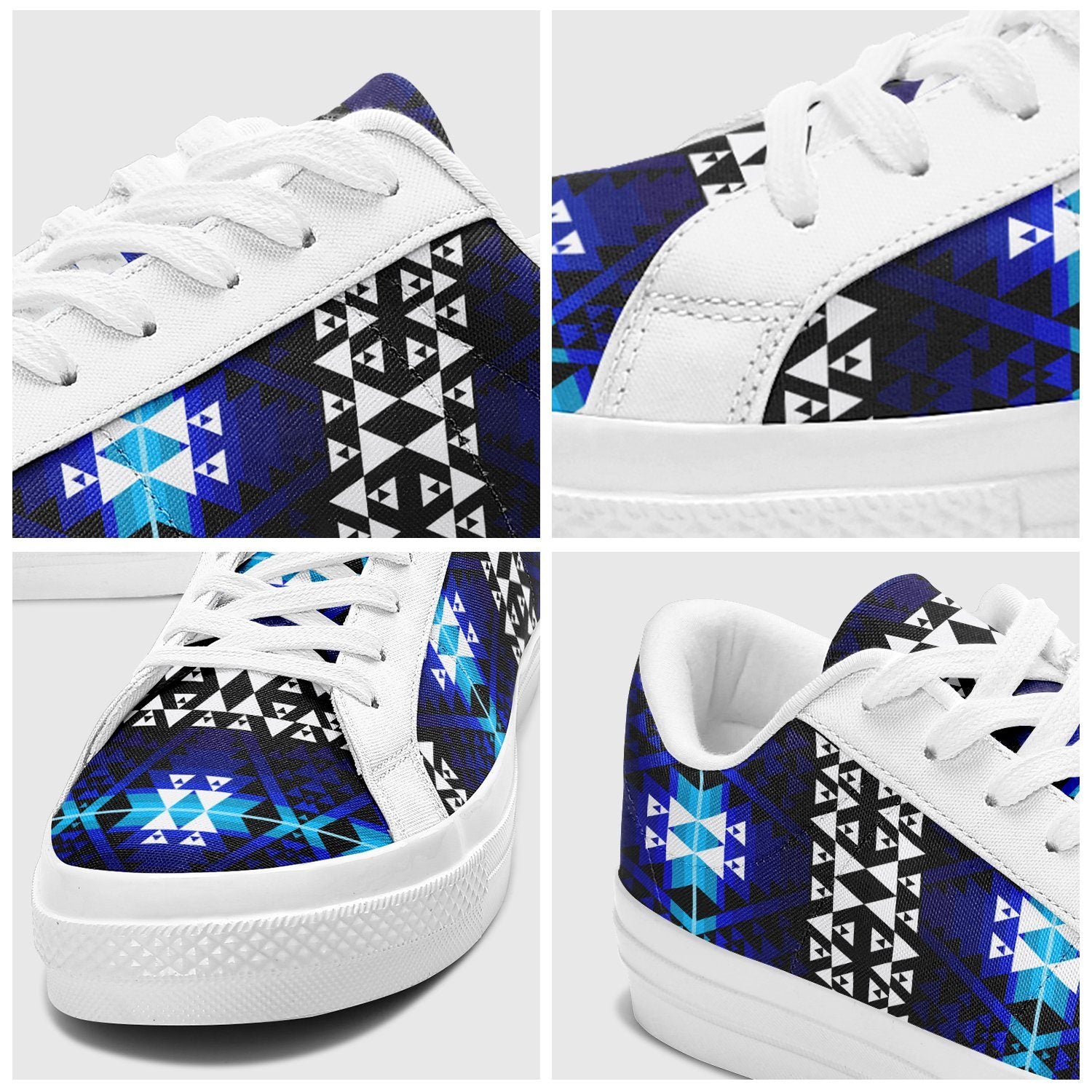 Writing on Stone Night Watch Aapisi Low Top Canvas Shoes White Sole 49 Dzine