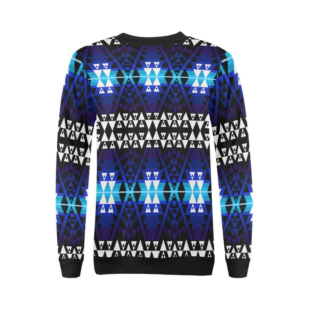 WRiting on Stone Night Watch All Over Print Crewneck Sweatshirt for Women (Model H18) Crewneck Sweatshirt for Women (H18) e-joyer