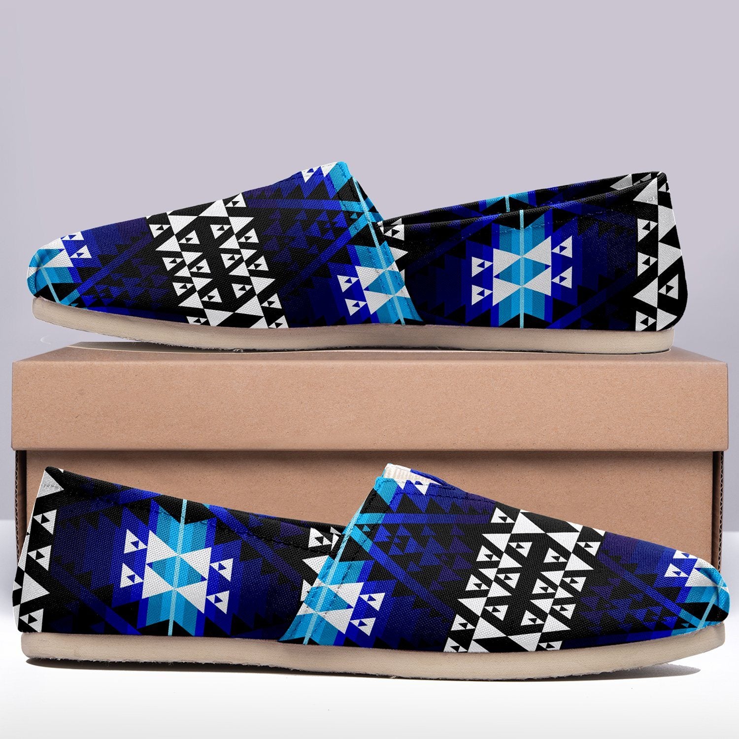 Writing on Stone Night Watch Casual Unisex Slip On Shoe Herman