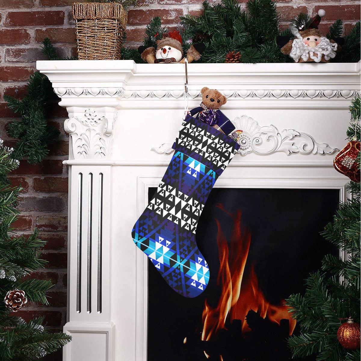WRiting on Stone Night Watch Christmas Stocking holiday stocking e-joyer