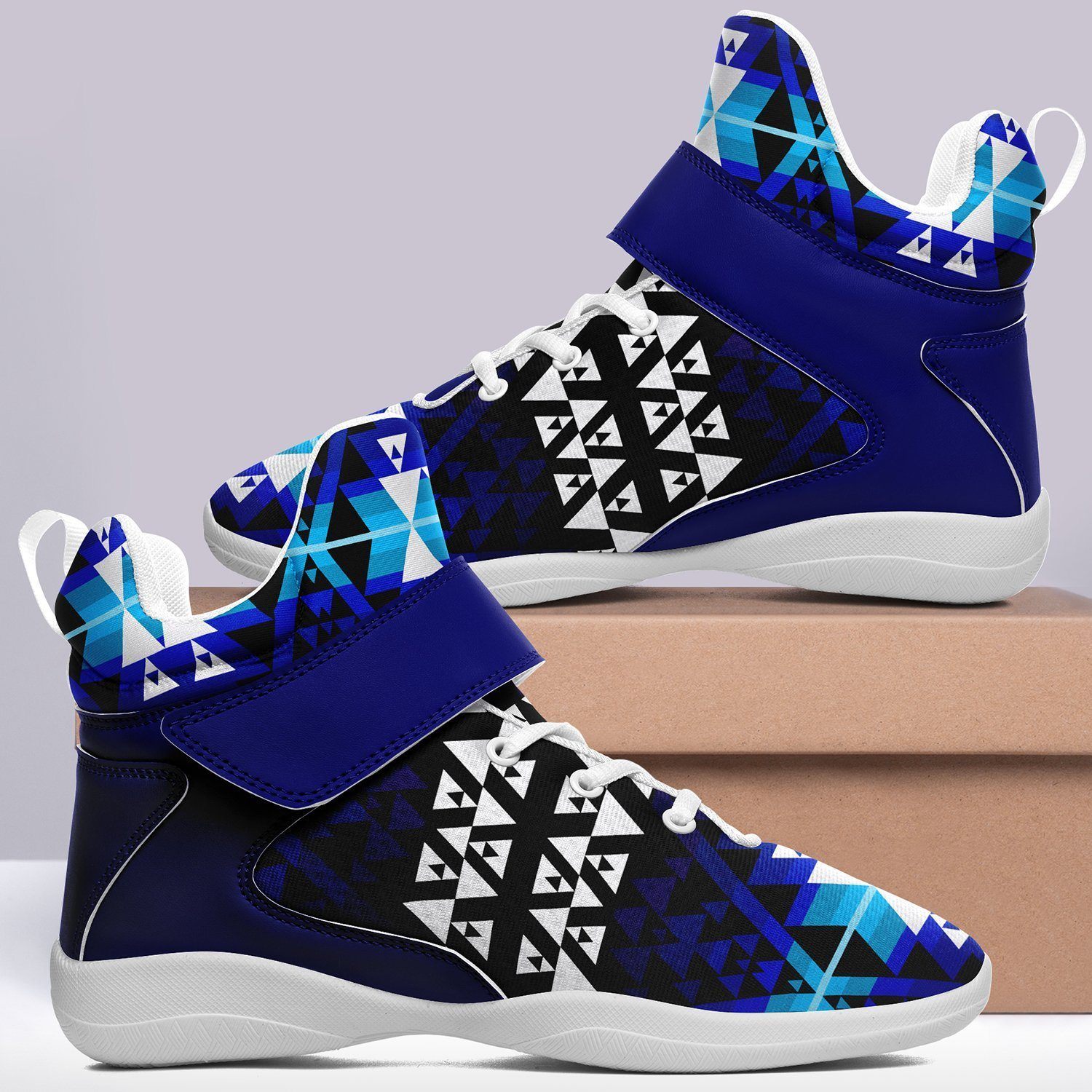 Writing on Stone Night Watch Ipottaa Basketball / Sport High Top Shoes - White Sole 49 Dzine