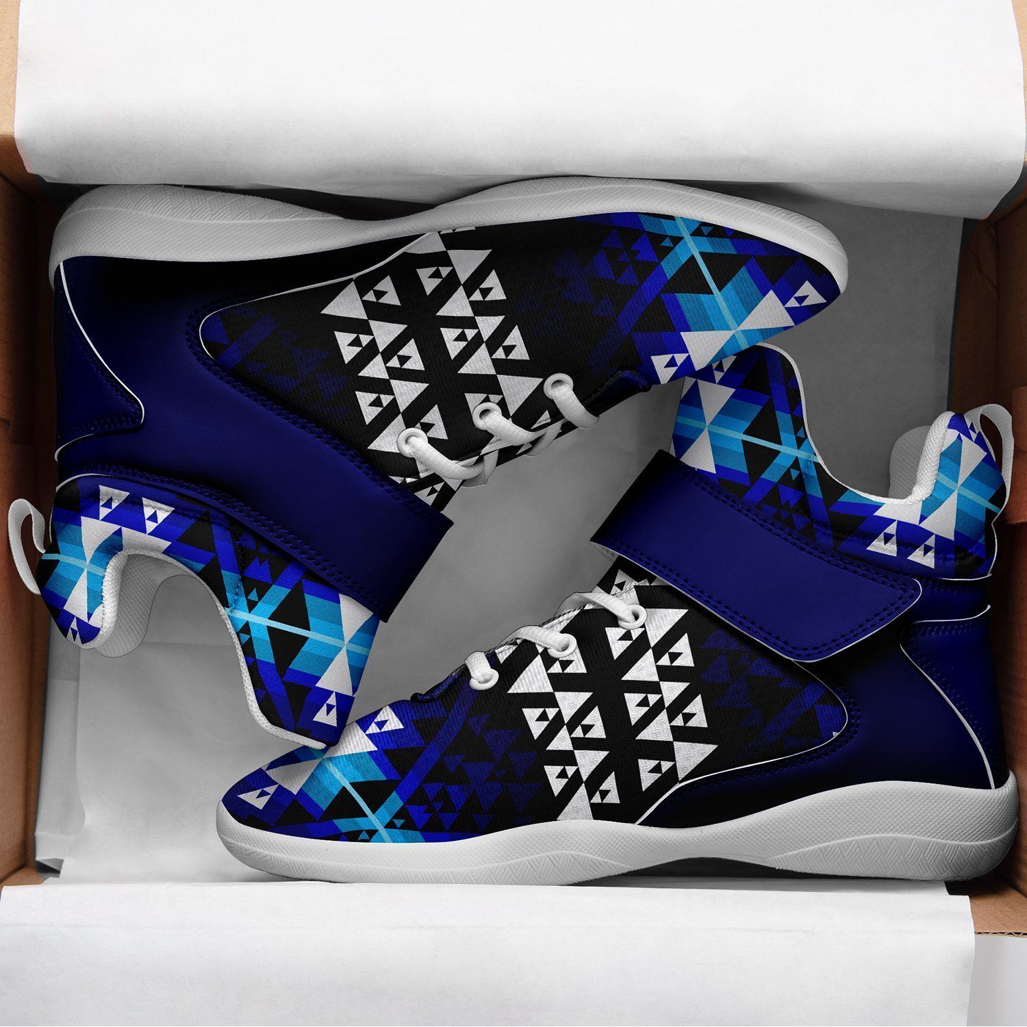 Writing on Stone Night Watch Ipottaa Basketball / Sport High Top Shoes - White Sole 49 Dzine